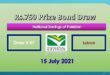 Rs. 750 Prize bond list 15 July 2021 Draw