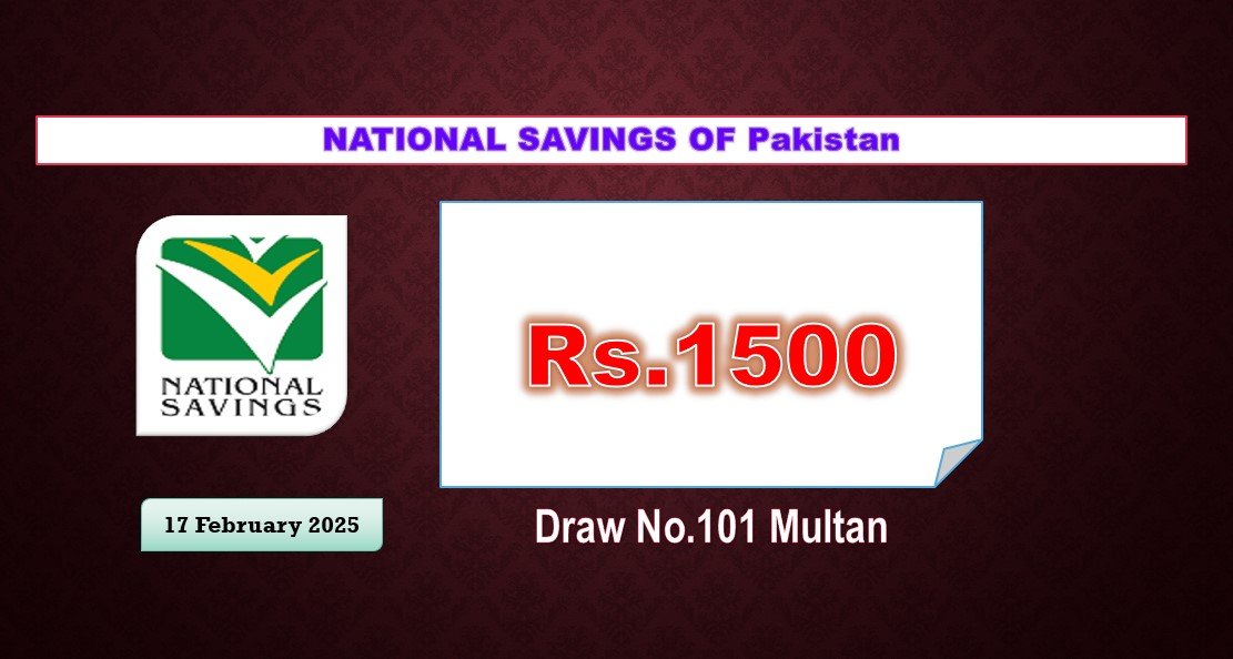 Rs. 1500 Prize bond List February 2025