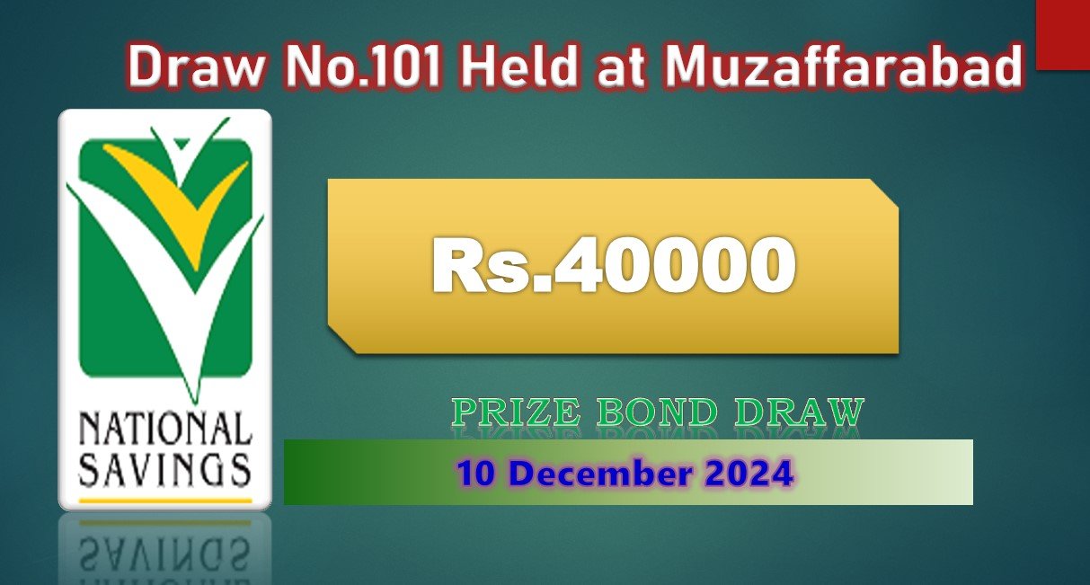 Rs. 40000 Prize bond list 10 December 2024 Draw